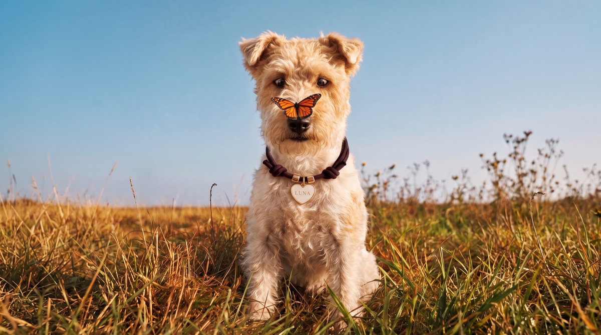 The Dear Dog custom collar is back in stock.
