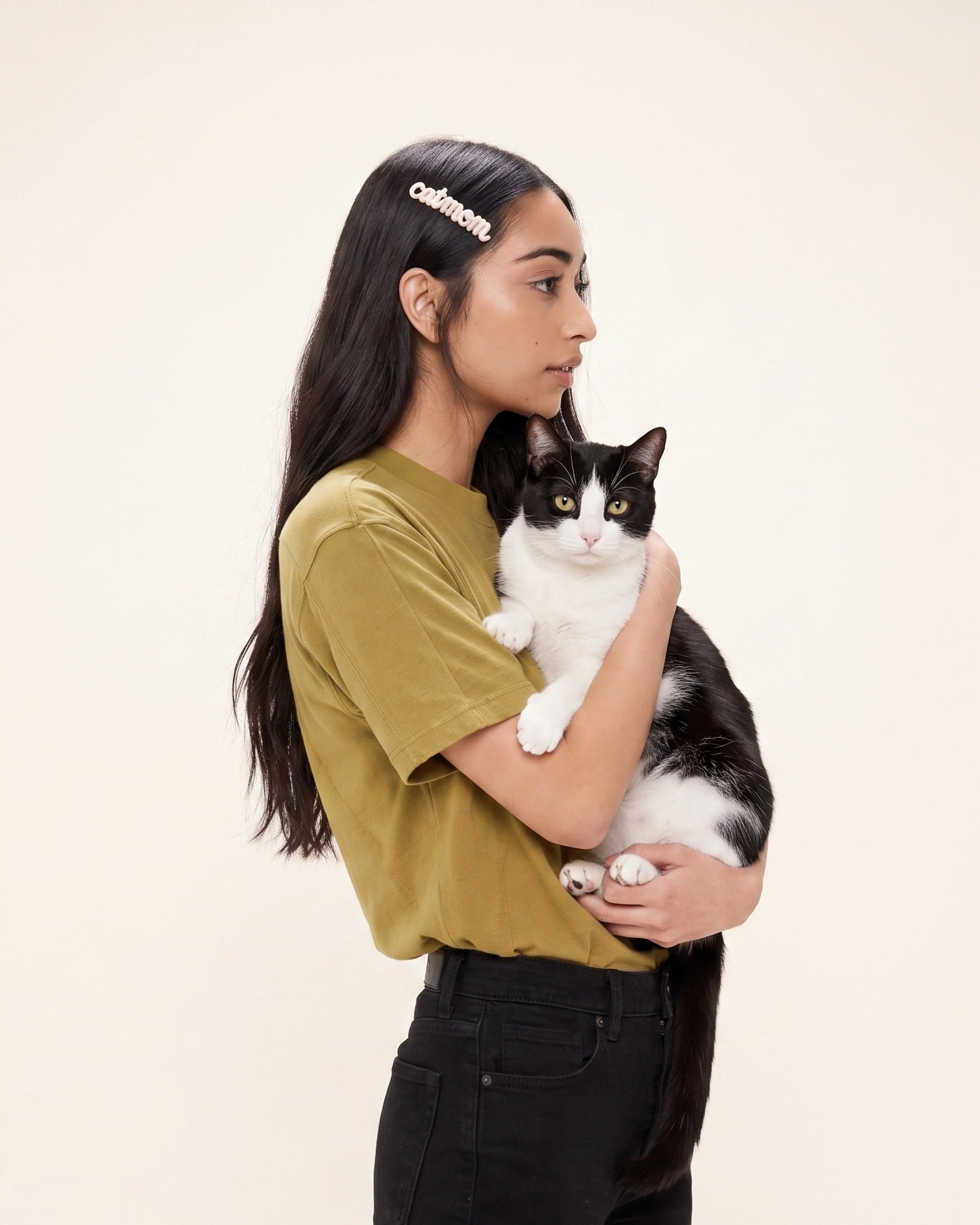 The Cat Mom Bundle - No Rush Bowl & Cat Mom Clip