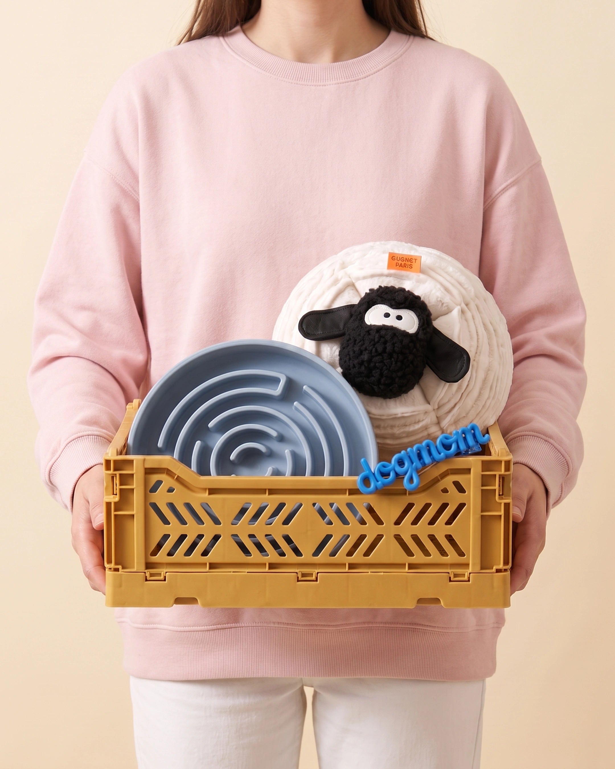 The Dog Mom Bundle - Sir Woolly Chonk, No Rush Bowl & Dog Mom Clip