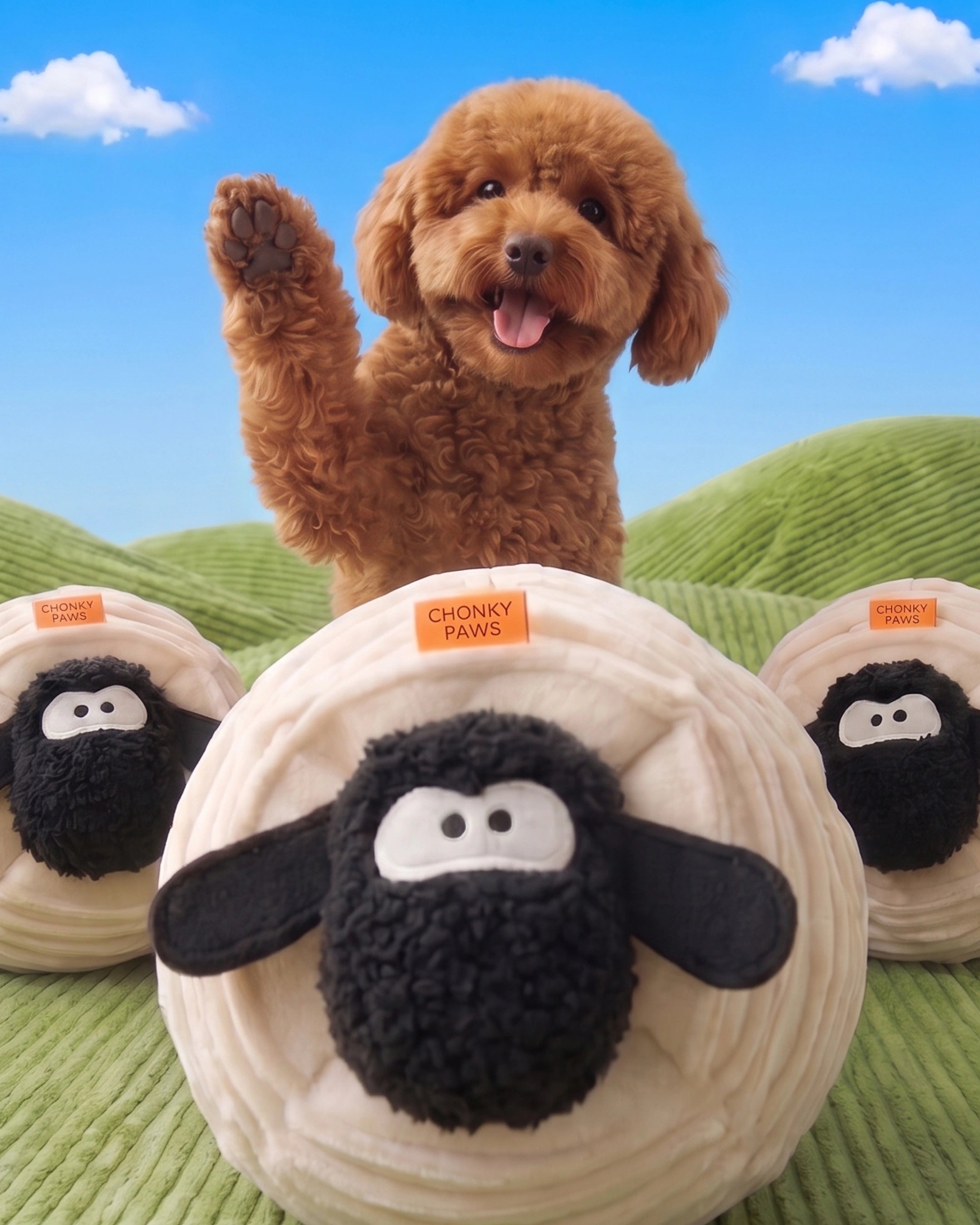 Sir Woolly Chonk - Dog Snuffle Toy