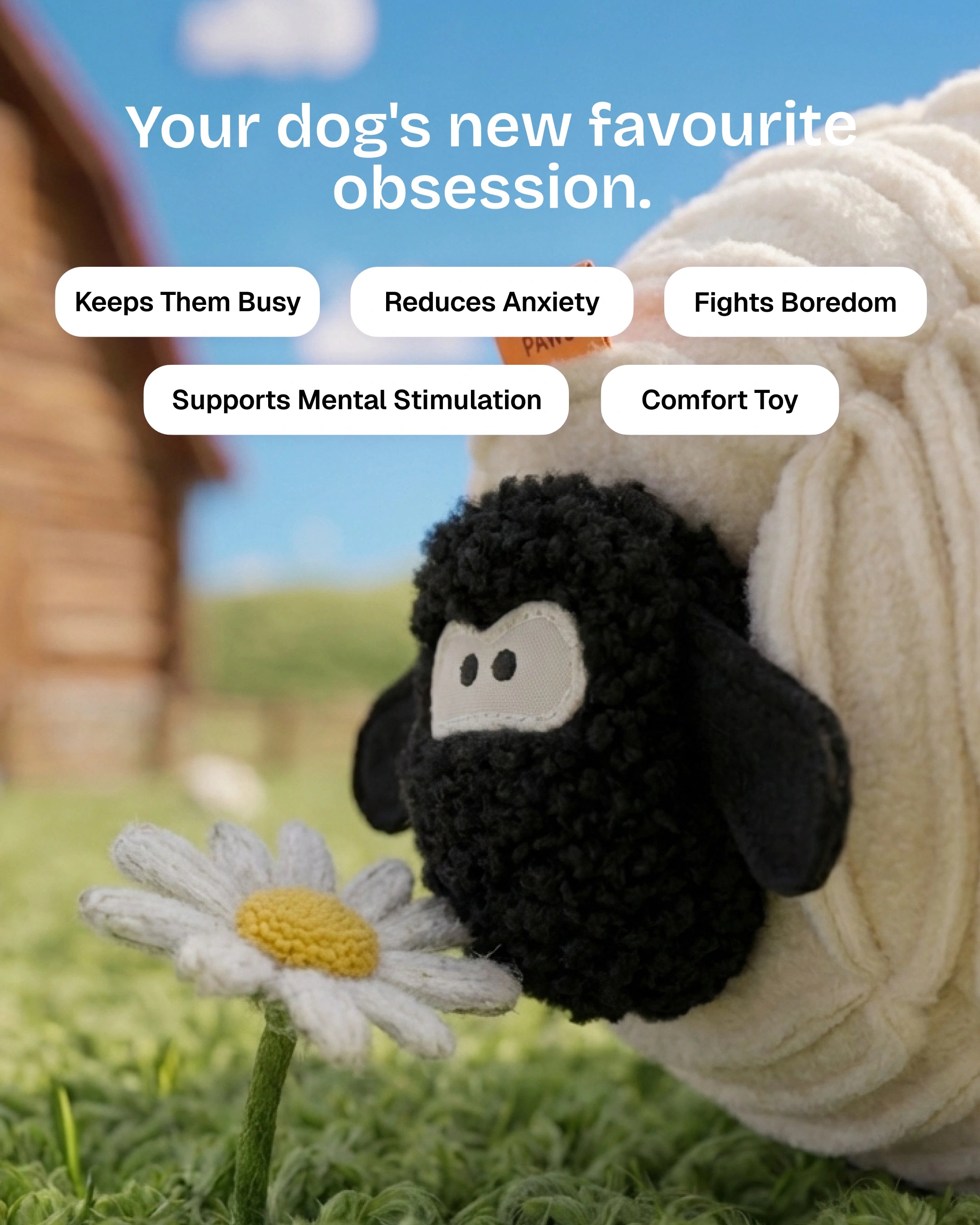 Sir Woolly Chonk - Dog Snuffle Toy