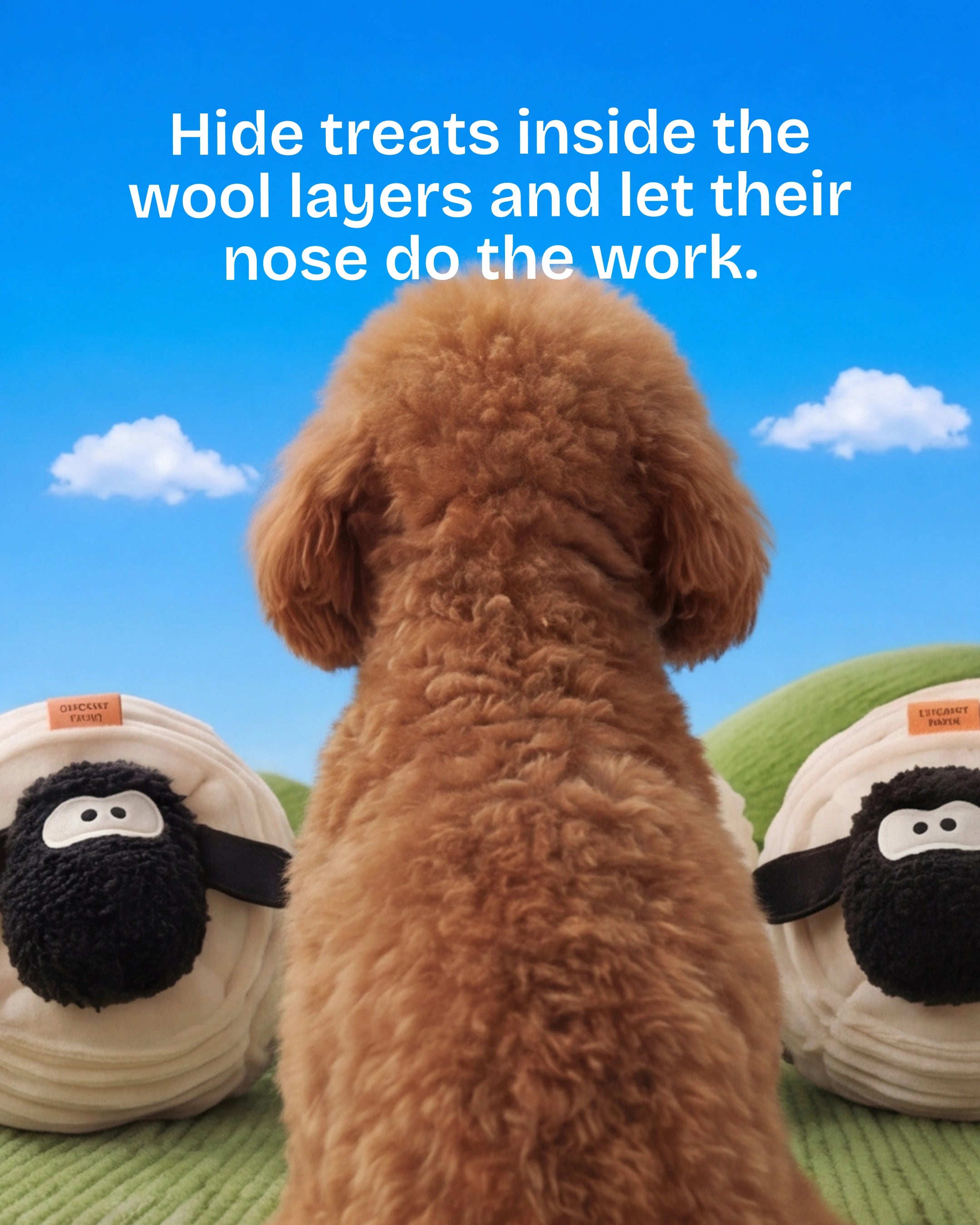 Sir Woolly Chonk - Dog Snuffle Toy