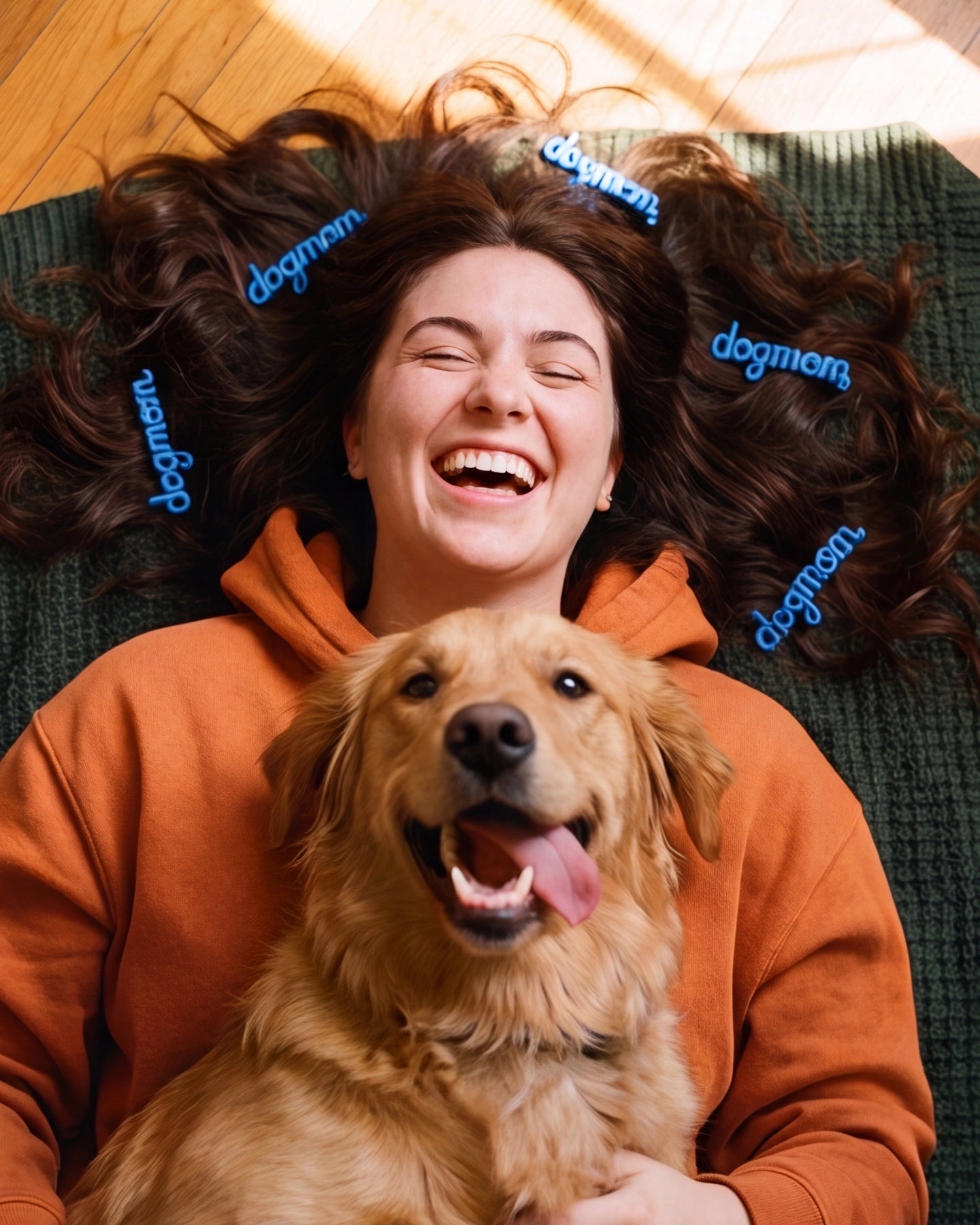 Dog Mom Hair Clip