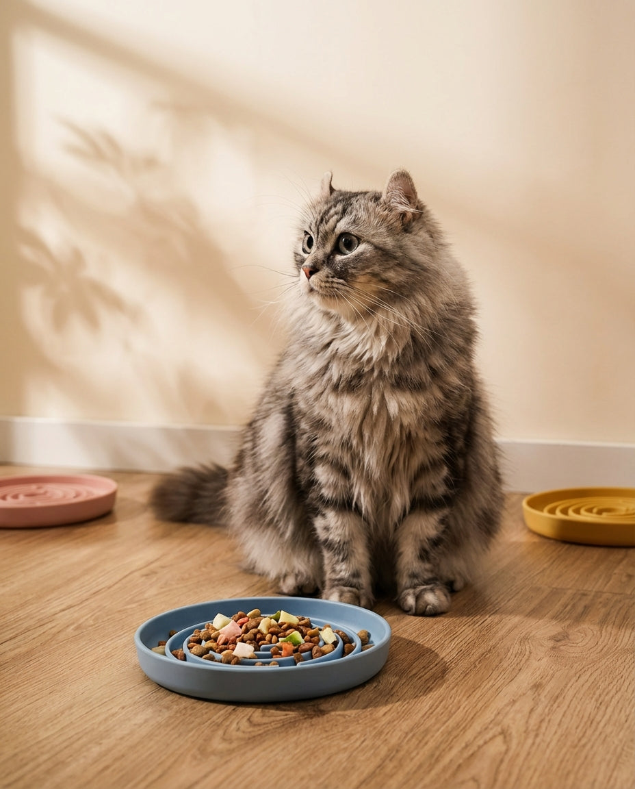 No Rush Bowl - Pet Slow Feeder