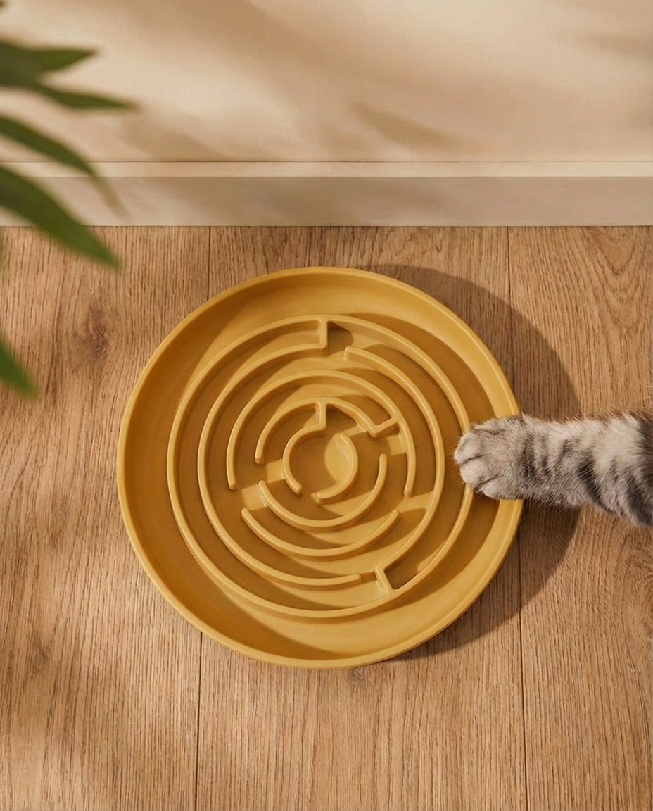 No Rush Bowl - Slow Feeder Bowl for Dogs & Cats