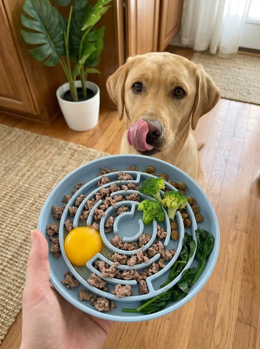 No Rush Bowl - Pet Slow Feeder