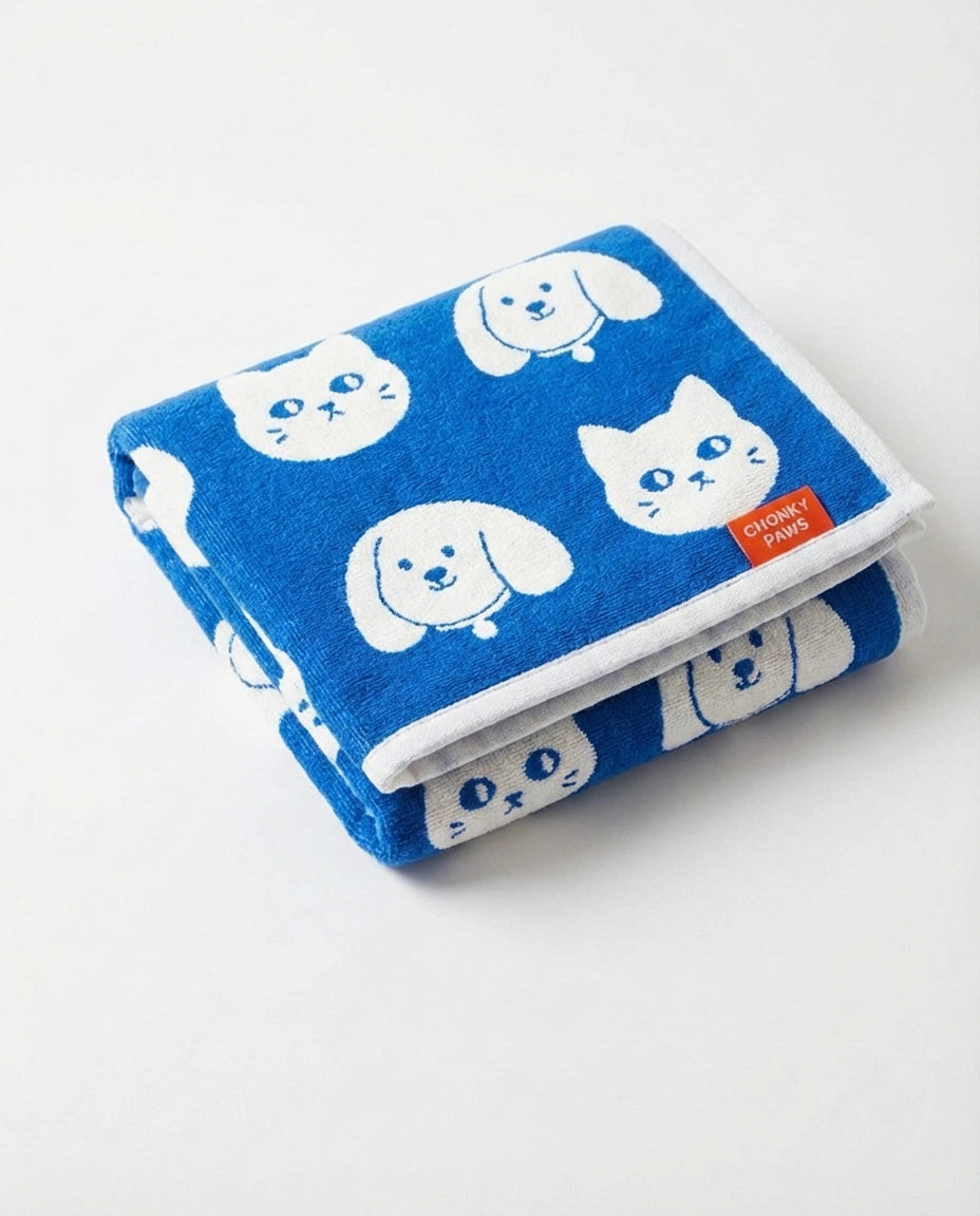Chonky Pet Towel - Bath Towel for All Pets