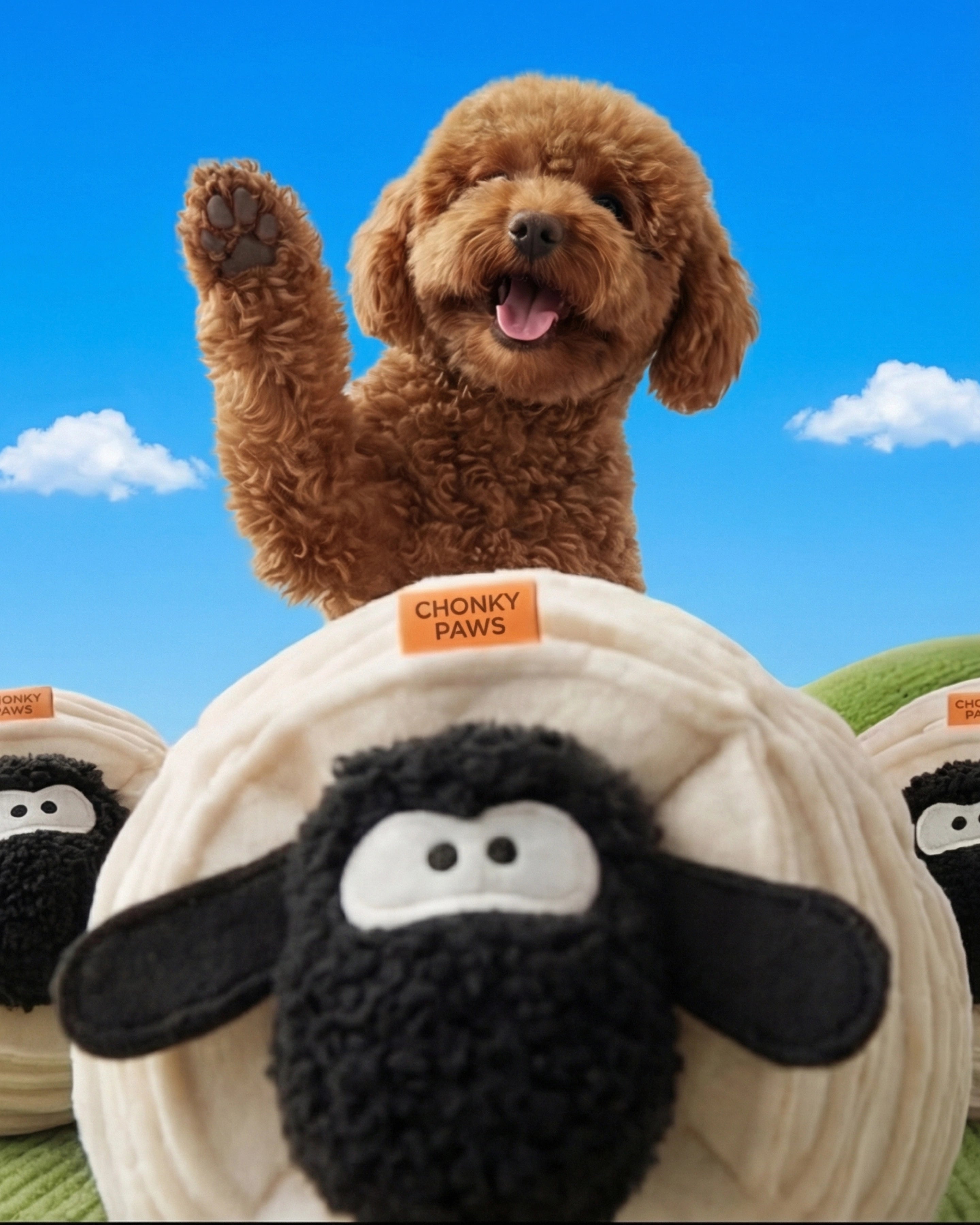 The Woolly Wonder Snuffle Toy