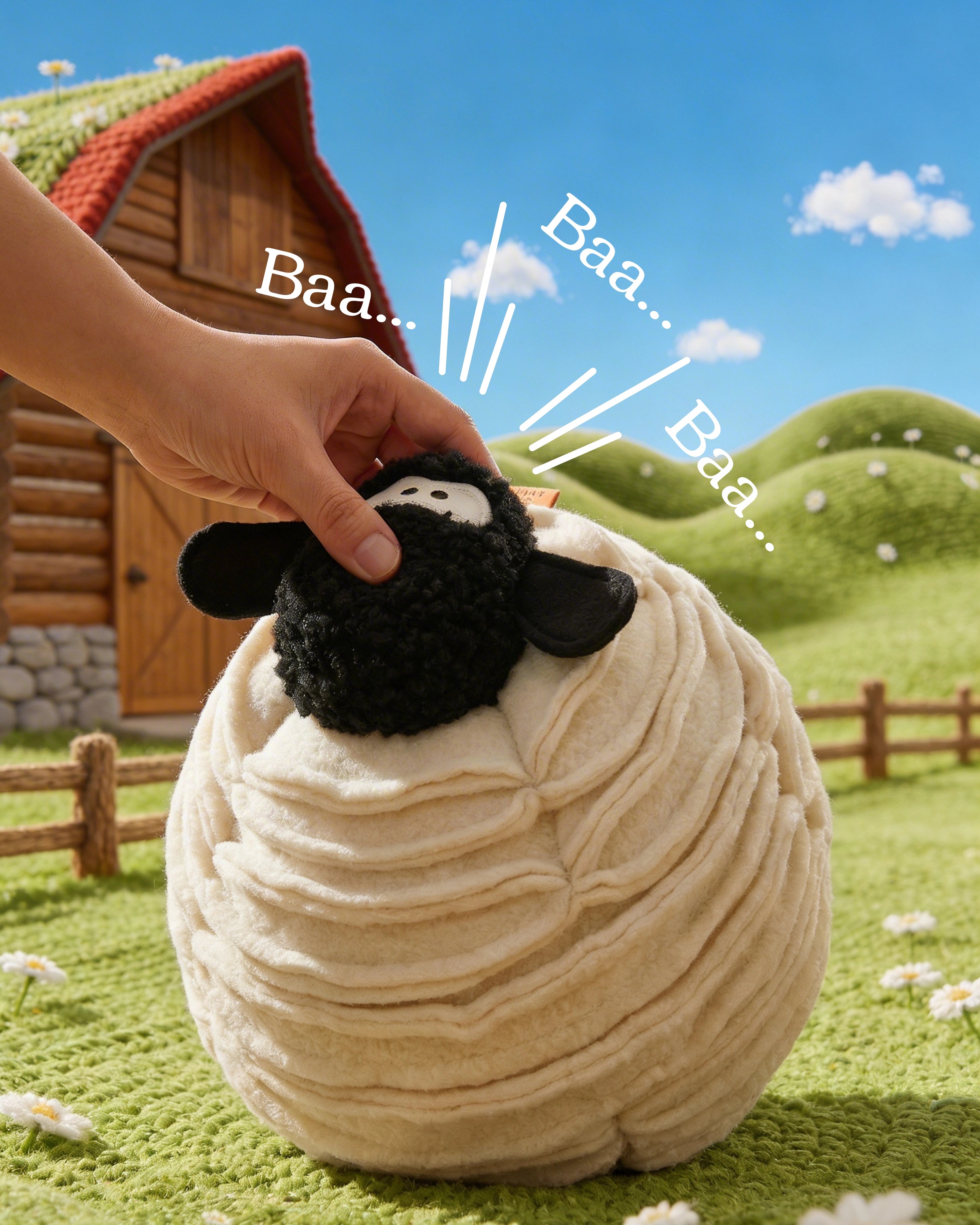 The Woolly Wonder Snuffle Toy