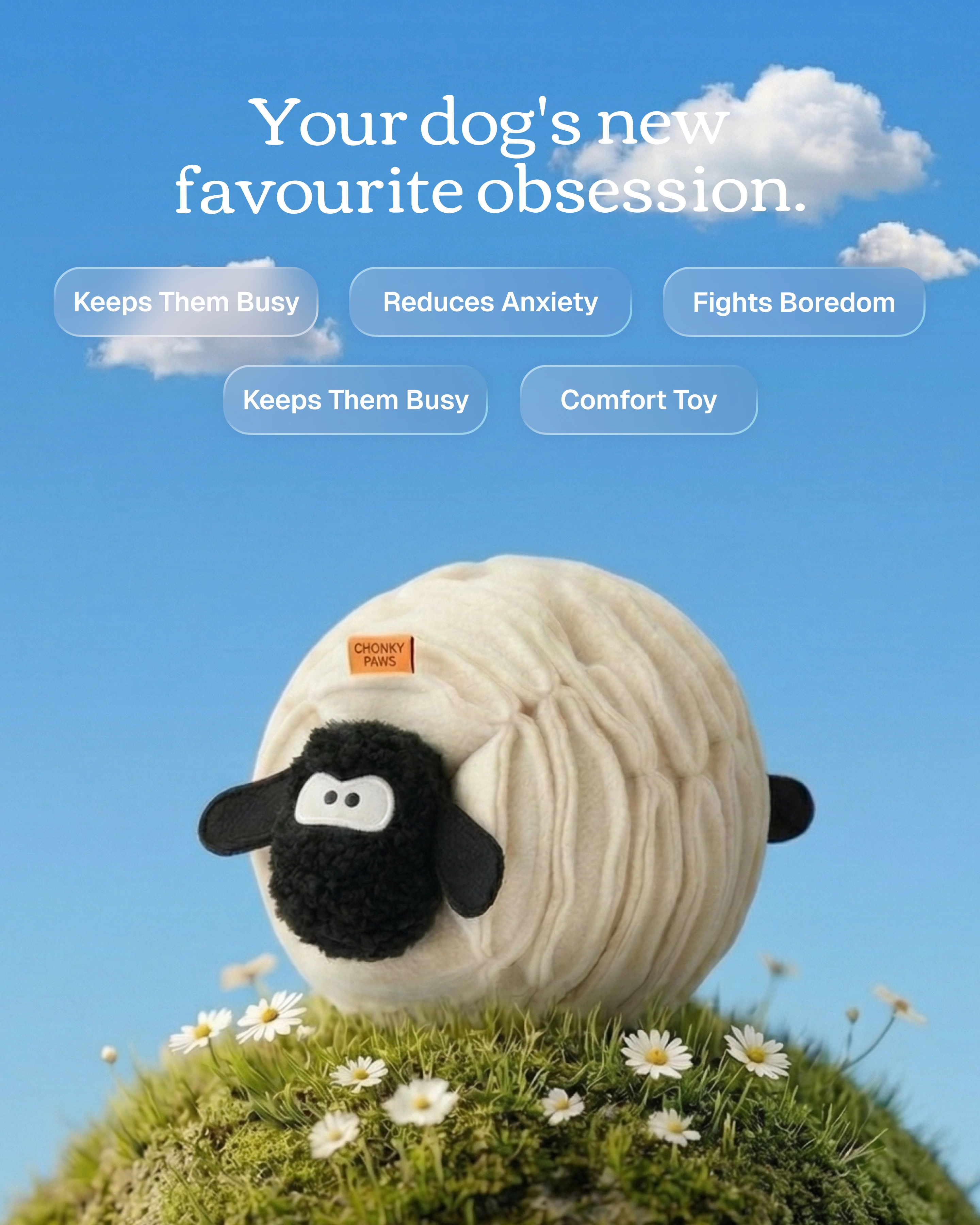 The Woolly Wonder Snuffle Toy