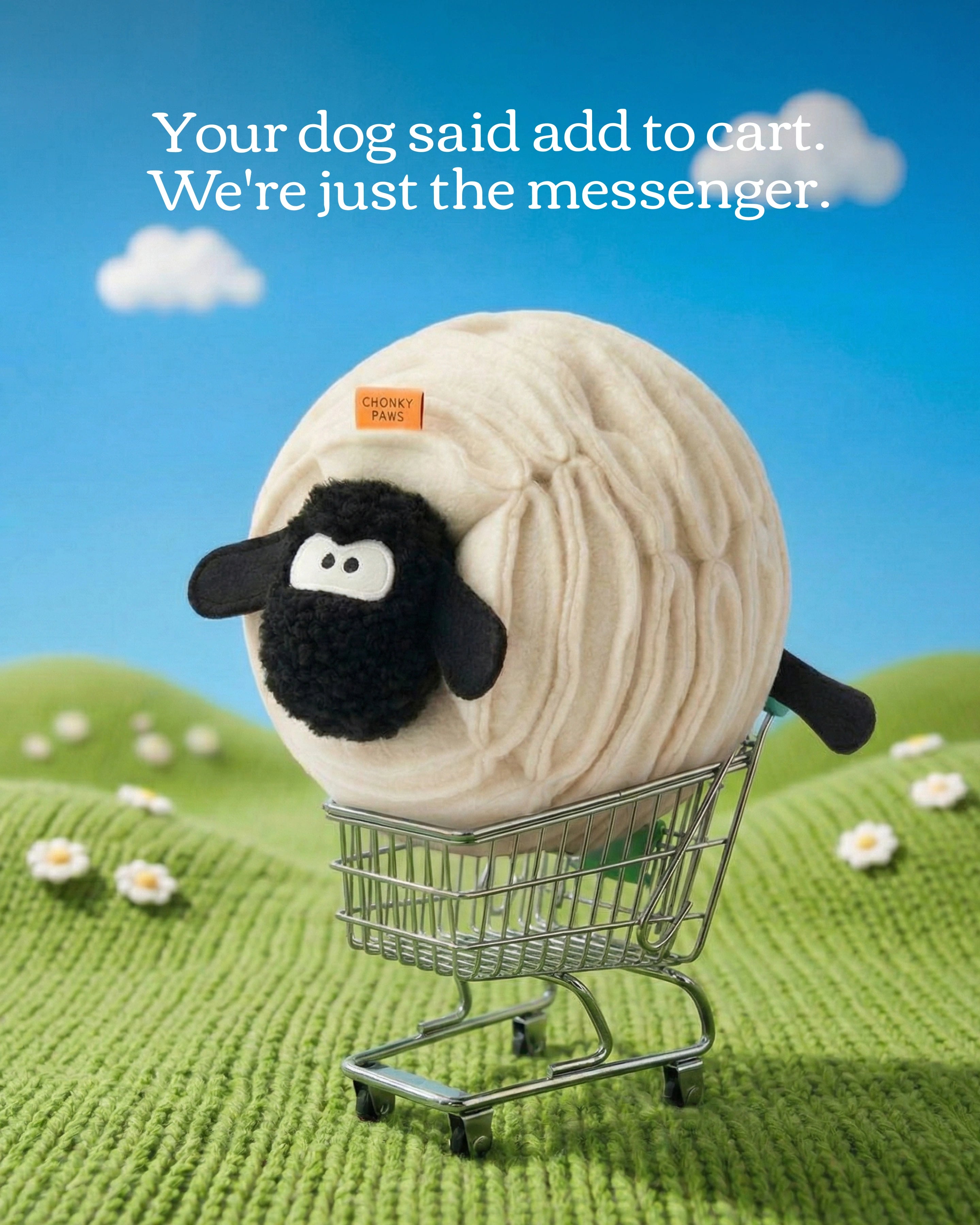 The Woolly Wonder Snuffle Toy